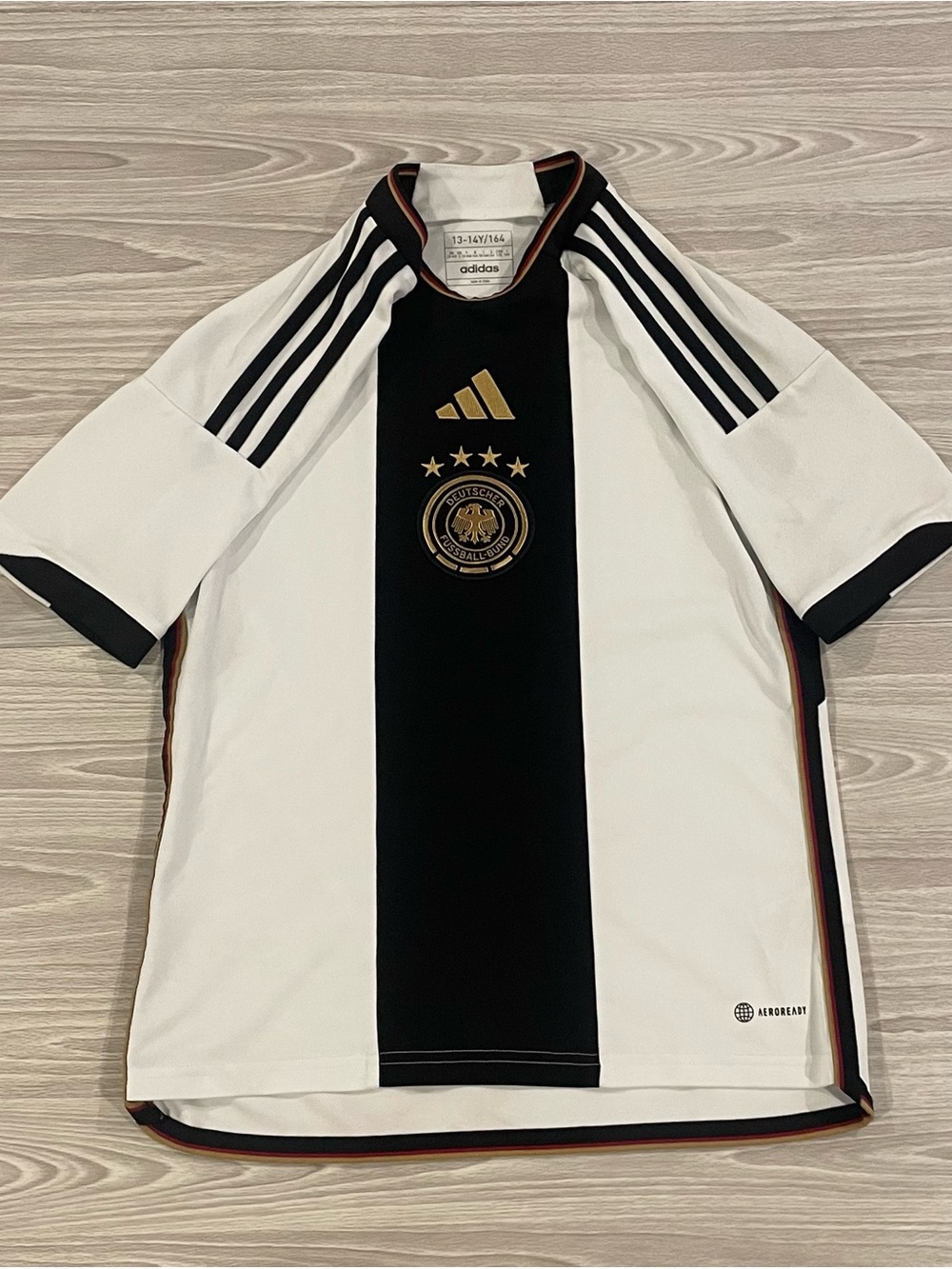 Adidas 2022/23 Germany Nation Team Home Soccer Jersey HF1467 Youth Size Large